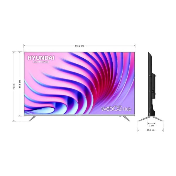 Televisor HYUNDAI HYLED5017W 50" 4K - Imagen 2