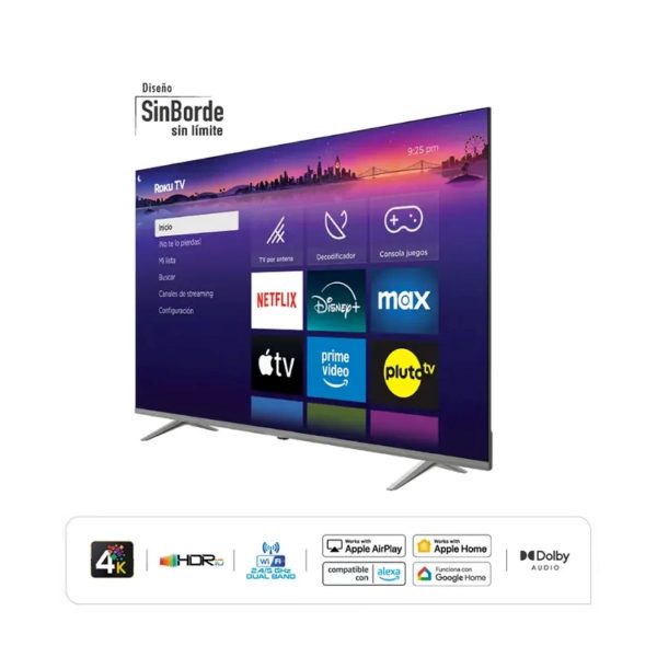 Televisor HYUNDAI 58" 4K UHD Roku - Imagen 2