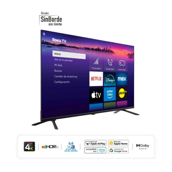 Televisor HYUNDAI 50"4K Smart Roku - Imagen 3