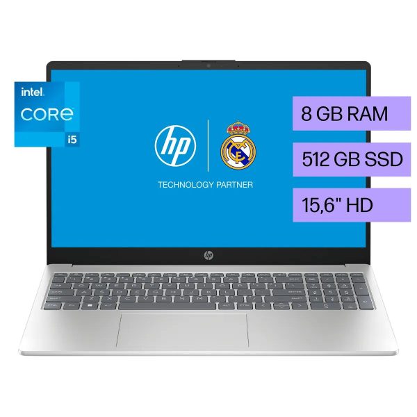 Portátil HP 15-FD0048LA Ci5 512Gb 8Gb Silver